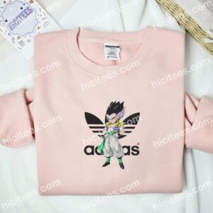 Gotenks Dragon Ball Anime Embroidered Shirt 2 Gotenks Dragon Ball Anime Embroidered Shirt