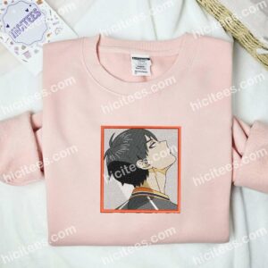 Kageyama Tobio Side Face Haikyuu Anime Embroidered Shirt 2 Kageyama Tobio Side Face Haikyuu Anime Embroidered Shirt