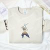 Inosuke Fighting Style Demon Slayer Anime Embroidered Shirt