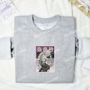 Misa Amane And Rem Death Note Anime Embroidered Shirt 1 Misa Amane And Rem Death Note Anime Embroidered Shirt 3 1