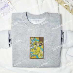Dio Brando The World JoJos Bizarre Adventure Anime Embroidered Shirt 3