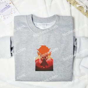 Kamina Shadow Gurren Lagann Anime Embroidered Shirt 1 Kamina Shadow Gurren Lagann Anime Embroidered Shirt 3