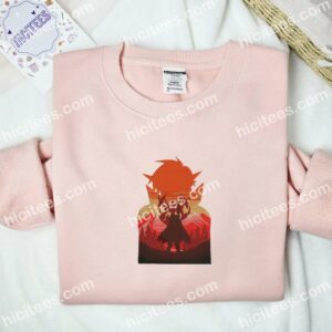 Kamina Shadow Gurren Lagann Anime Embroidered Shirt 2 Kamina Shadow Gurren Lagann Anime Embroidered Shirt