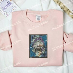 Kaneki Ken Tokyo Ghoul Anime Embroidered Shirt 2 Kaneki Ken Tokyo Ghoul Anime Embroidered Shirt