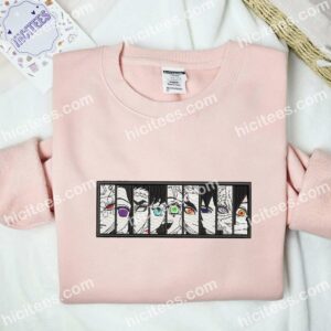9 Swordsmen Demon Slayer Anime Embroidered Shirt 2 9 Swordsmen Demon Slayer Anime Embroidered Shirt