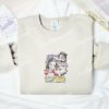 Tanjiro Nezuko Inosuke Zenitsu Demon Slayer Anime Embroidered Shirt