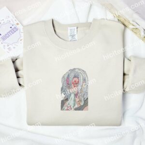 Tengen Uzui Hair Down Demon Slayer Anime Embroidered Shirt 1 Tengen Uzui Hair Down Demon Slayer Anime Embroidered Shirt 3