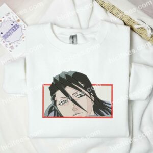Byakuya Kuchiki Face Bleach Anime Embroidered Shirt2 600x600 1 Byakuya Kuchiki Face Bleach Anime Embroidered Shirt2 600x600 1