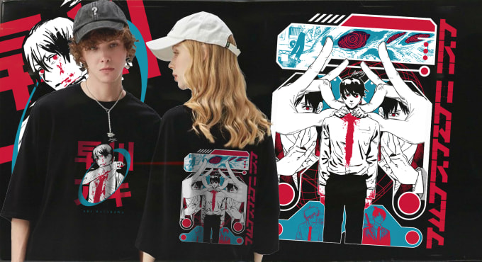Streetwear x Anime: How to incorporate anime embroidered shirts into street style 1 Streetwear x Anime