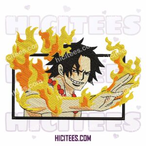 High-Quality Anime Embroidered Shirts