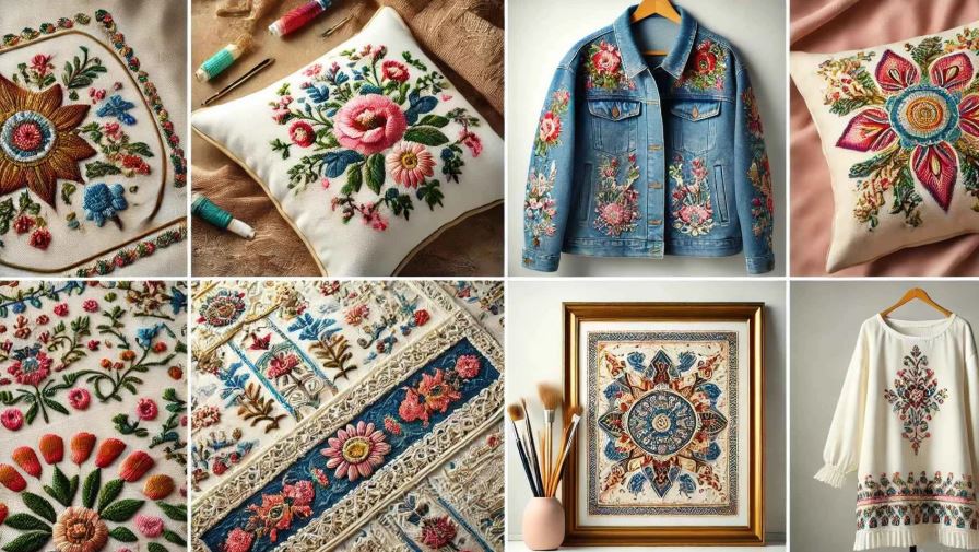 Embroidery Across Borders: Comparing Embroidered Shirts from Different Cultures 1 Embroidery Across Borders