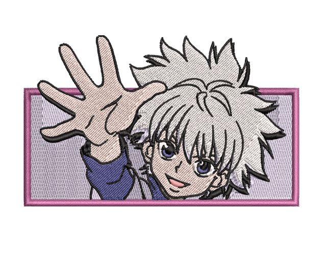 Embroidery Design Inspiration for Shirts – Anime Style.