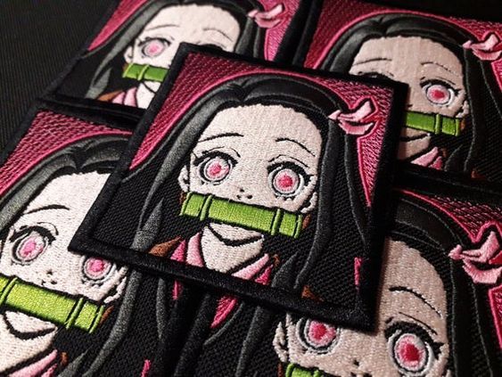 Nezuko Kamado Embroidered Shirt – Subtle Style for Fierce Fans 1 Nezuko Kamado Embroidered Shirt – Subtle Style for Fierce Fans