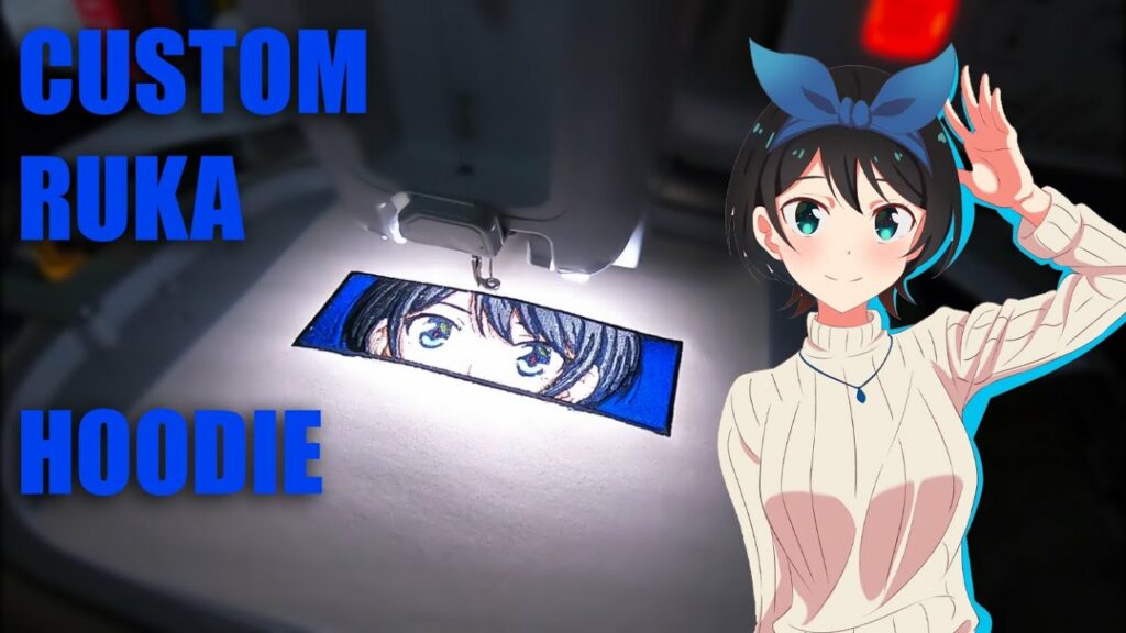 How to Make an Anime-Inspired Embroidered Shirt, Sweatshirt, or Hoodie 1 How to Make an Anime Inspired Embroidered Shirt Sweatshirt or Hoodie