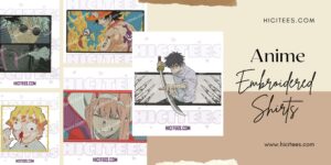 Top 10 Anime Characters That Look Amazing on Embroidered Shirts