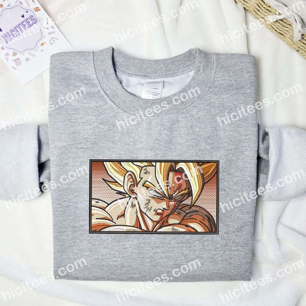 Goku Dragon Ball Anime Embroidered Shirt Goku Dragon Ball Anime Embroidered Shirt