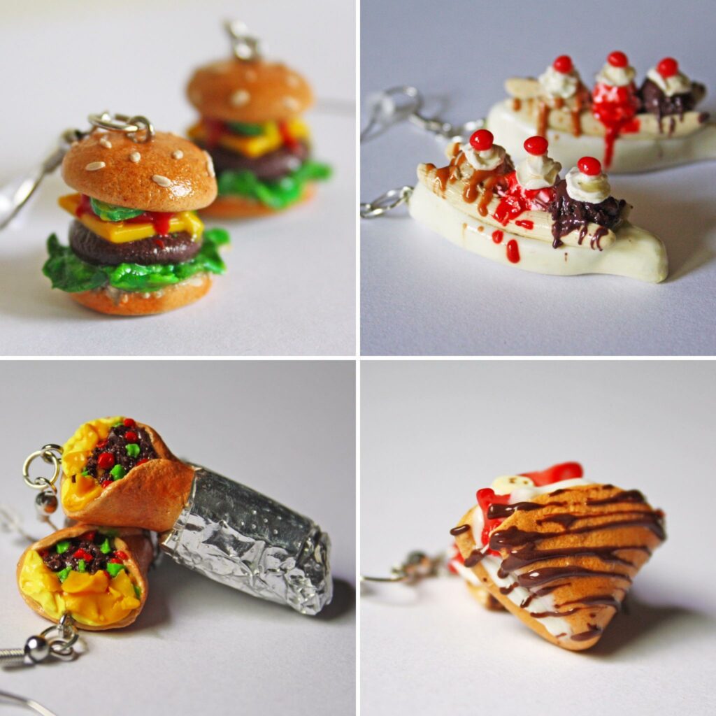 Polymer Clay Food Jewelry Polymer Clay Food Jewelry