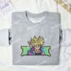Trunks Dragon Ball Anime Embroidered Shirt