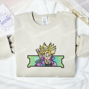 Trunks Dragon Ball Anime Embroidered Shirt 1 trunks dragon ball anime embroidered shirt 2 htern