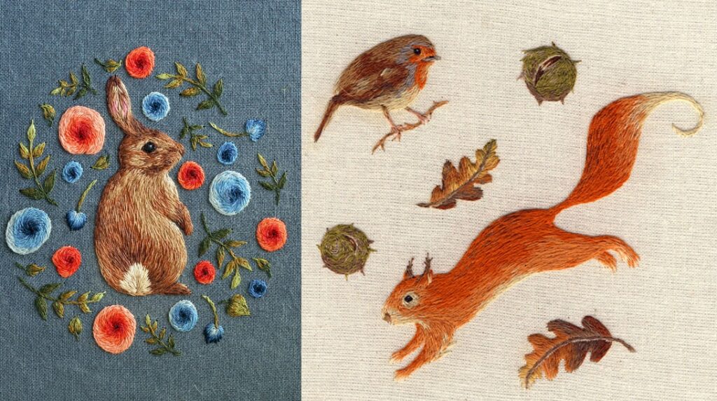 Corporate Embroidery 1 Animal Embroidery