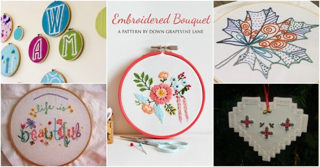 8 Simple DIY Embroidery Projects for Beginners 1 8 Simple DIY Embroidery Projects for Beginners