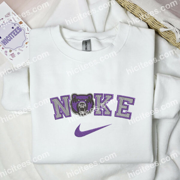 Central Arkansas Bears Embroidered Sweatshirt, NCAA Sports Embroidered Hoodie, Best Gift Ideas