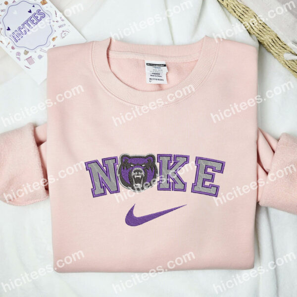 Central Arkansas Bears Embroidered Sweatshirt, NCAA Sports Embroidered Hoodie, Best Gift Ideas