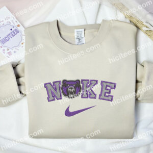 Central Arkansas Bears Embroidered Sweatshirt NCAA Sports Embroidered Hoodie Best Gift Ideas 3