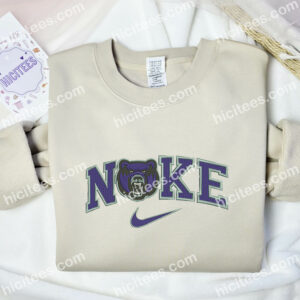 Central Arkansas Bears Embroidered Shirt NCAA Sports Embroidered Hoodie Best Gift Ideas 2