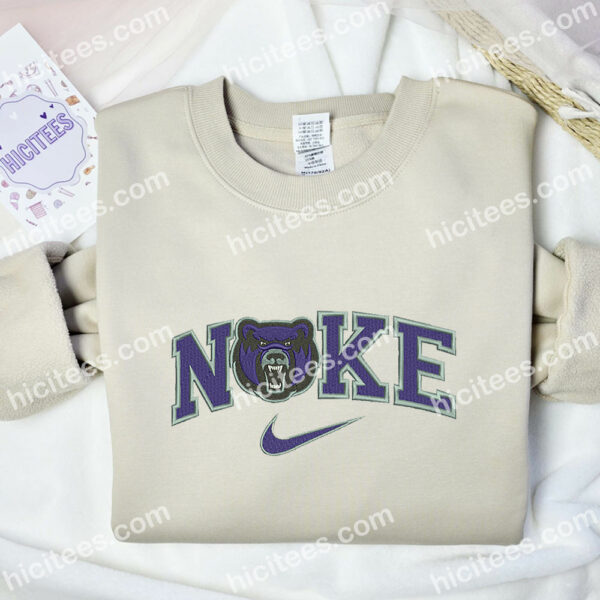 Central Arkansas Bears Embroidered Shirt, NCAA Sports Embroidered Hoodie, Best Gift Ideas
