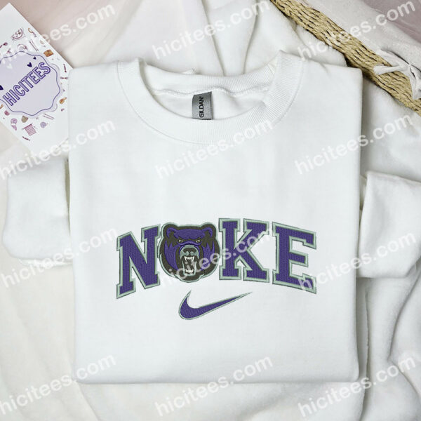 Central Arkansas Bears Embroidered Shirt, NCAA Sports Embroidered Hoodie, Best Gift Ideas
