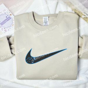 Carolina Panthers Embroidered Sweatshirt NFL Sports Embroidered Hoodie Brand Embroidered Hoodie 2