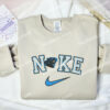 Carolina Panthers Embroidered Shirt, NFL Sports Embroidered Hoodie, Brand Embroidered Shirt
