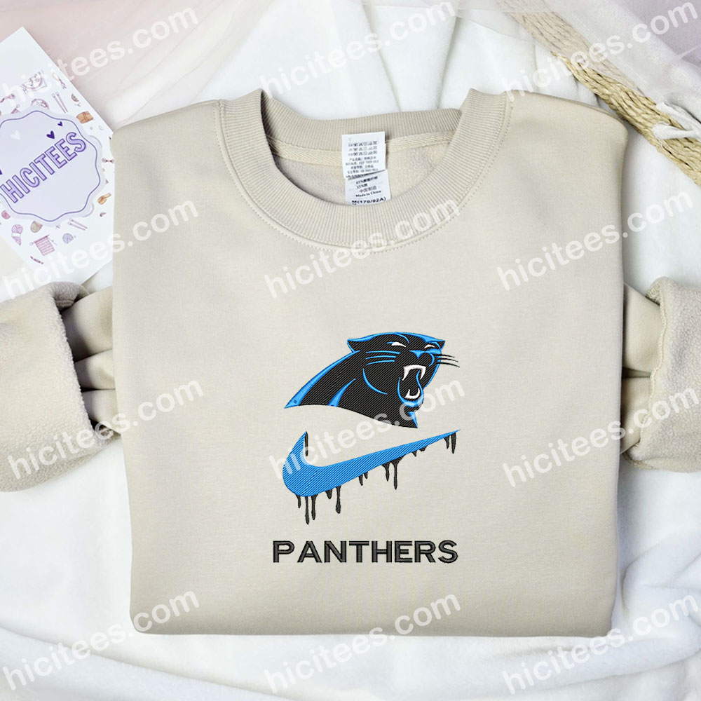 Carolina Panthers Embroidered Shirt, NFL Sports Embroidered Sweatshirt, Best Fandom Gift Ideas Carolina Panthers Embroidered Shirt, NFL Sports Embroidered Sweatshirt, Best Fandom Gift Ideas