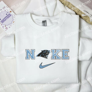 Carolina Panthers Embroidered Shirt, NFL Sports Embroidered Hoodie, Best Fandom Gift Ideas 1 Carolina Panthers Embroidered Hoodie NFL Sports Embroidered Sweatshirt Best Fandom Gift Ideas 3