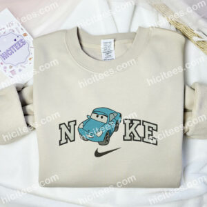 Cal Weathers Embroidered Hoodie Pixar Cars Embroidered Sweatshirt Disney Characters Embroidered Shirt 3