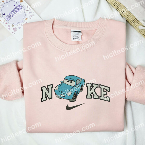 Cal Weathers Embroidered Hoodie, Pixar Cars Embroidered Sweatshirt, Disney Characters Embroidered Shirt