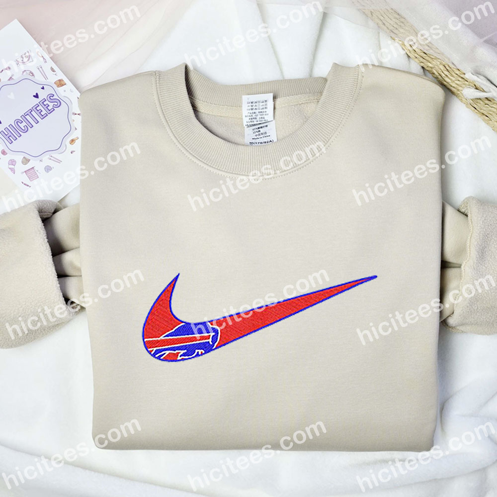 Buffalo Bills Embroidered Hoodie, NFL Sports Embroidered Shirt, Brand Embroidered Sweatshirt Buffalo Bills Embroidered Hoodie, NFL Sports Embroidered Shirt, Brand Embroidered Sweatshirt