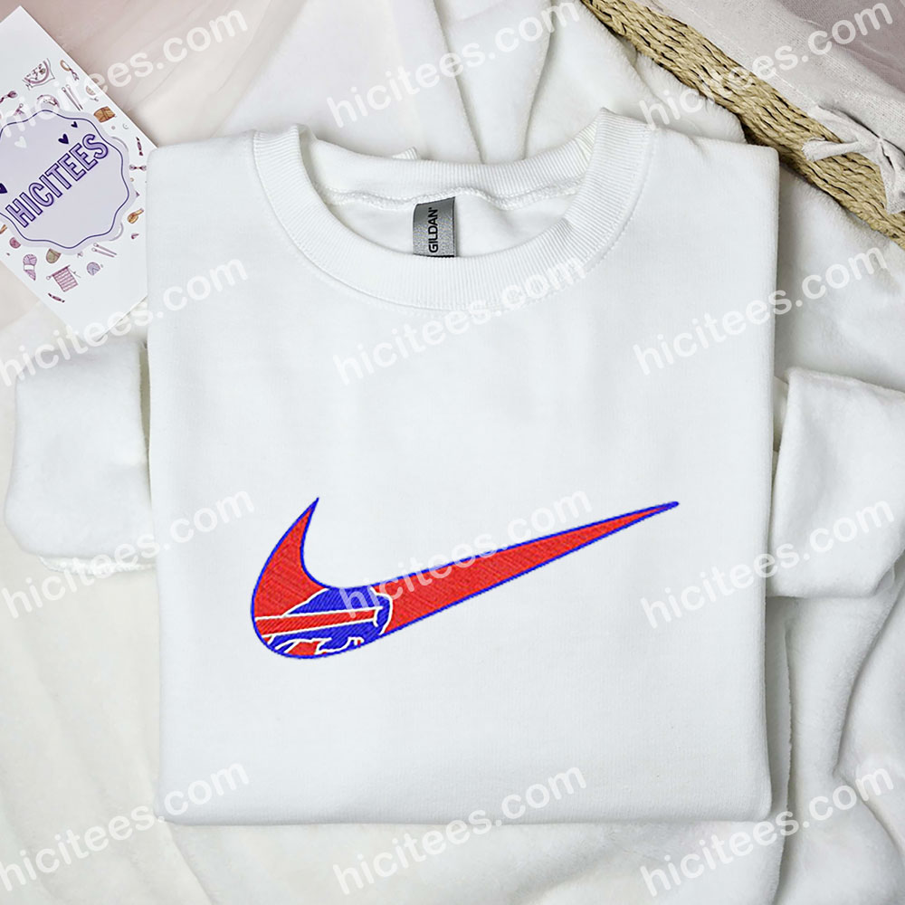 Buffalo Bills Embroidered Hoodie, NFL Sports Embroidered Shirt, Brand Embroidered Sweatshirt Buffalo Bills Embroidered Hoodie, NFL Sports Embroidered Shirt, Brand Embroidered Sweatshirt