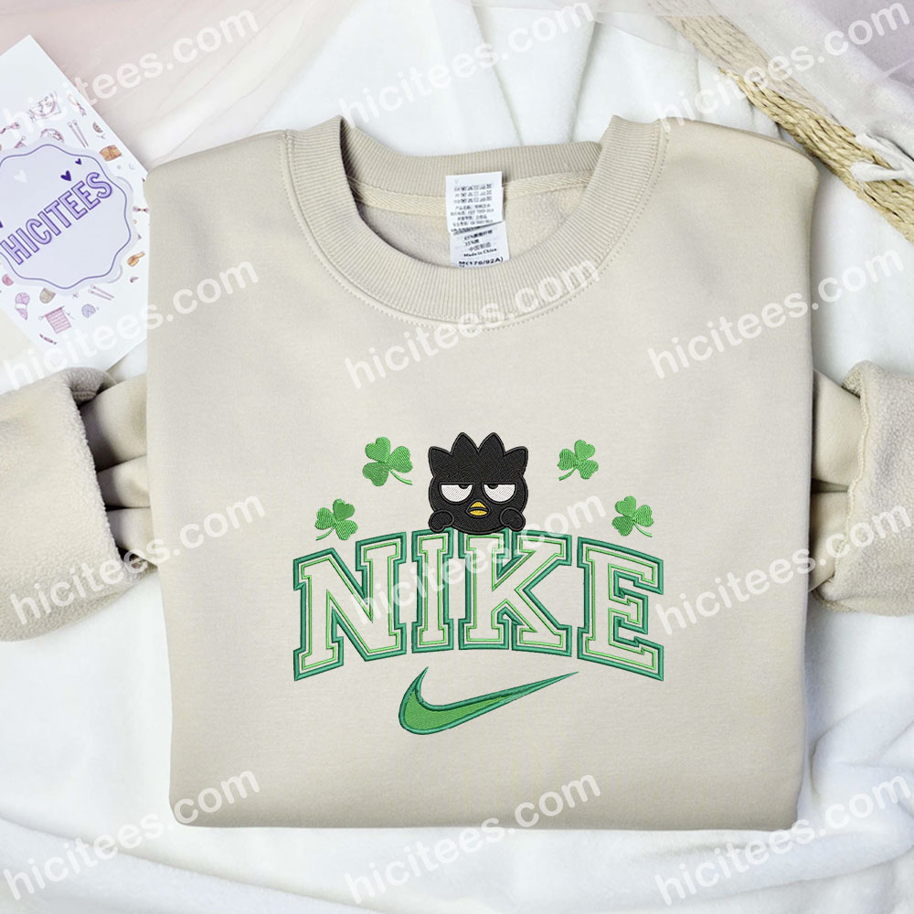 Badtz Maru Embroidered Hoodie, Saint Patrick’s Day Embroidered Sweatshirt, Cartoon Embroidered Shirt Badtz Maru Embroidered Hoodie, Saint Patrick’s Day Embroidered Sweatshirt, Cartoon Embroidered Shirt