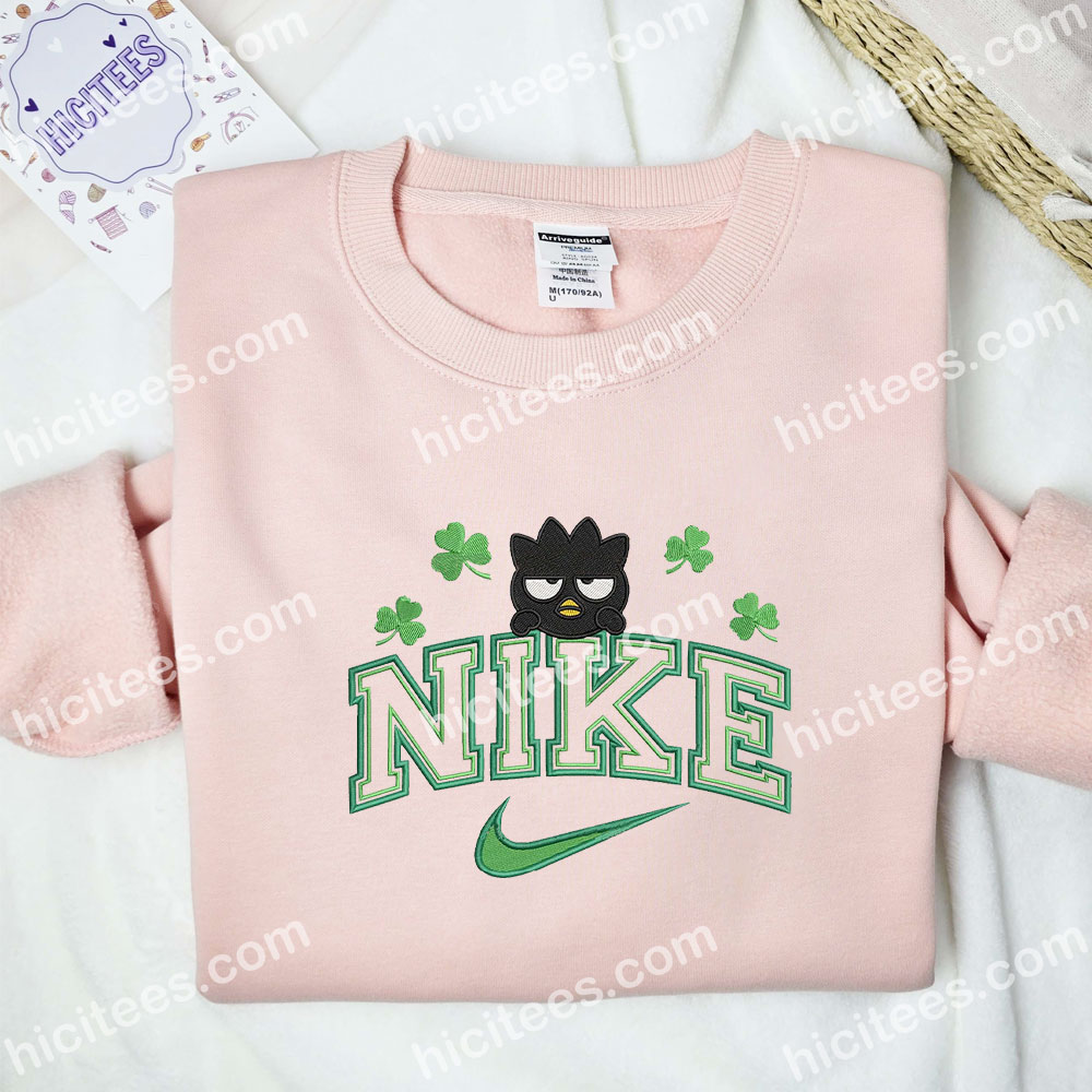 Badtz Maru Embroidered Hoodie, Saint Patrick’s Day Embroidered Sweatshirt, Cartoon Embroidered Shirt Badtz Maru Embroidered Hoodie, Saint Patrick’s Day Embroidered Sweatshirt, Cartoon Embroidered Shirt