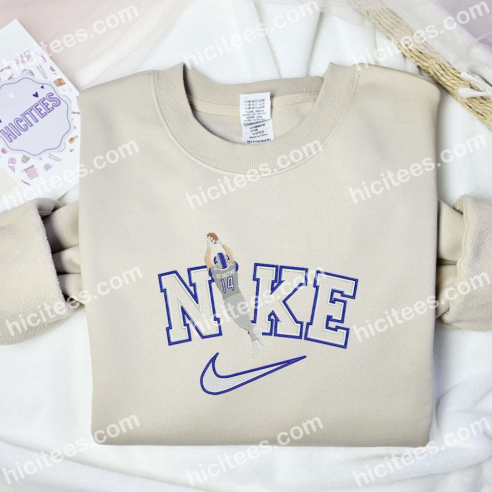 Amon Ra St. Brown Embroidered Shirt, NFL Sports Embroidered Hoodie, Celebrity Embroidered Sweatshirt Amon Ra St. Brown Embroidered Shirt, NFL Sports Embroidered Hoodie, Celebrity Embroidered Sweatshirt