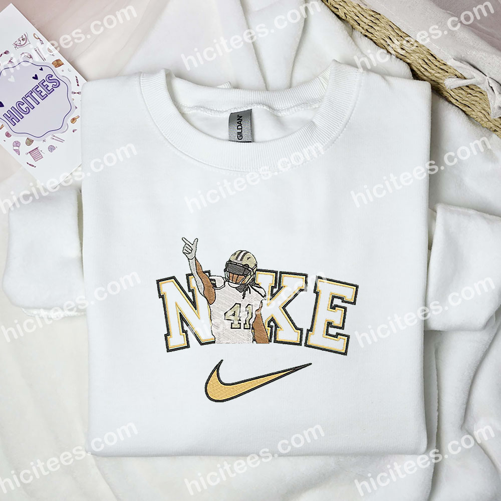 Alvin Kamara Embroidered Shirt, NFL Sports Embroidered Hoodie, Celebrity Embroidered Sweatshirt Alvin Kamara Embroidered Shirt, NFL Sports Embroidered Hoodie, Celebrity Embroidered Sweatshirt