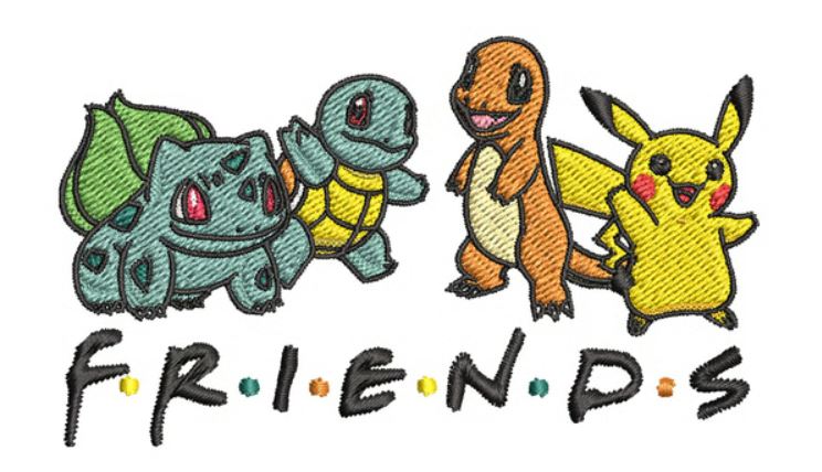 How Pokemon Characters Are Brought to Life in Embroidery 1 How Pokemon Characters Are Brought to Life in Embroidery