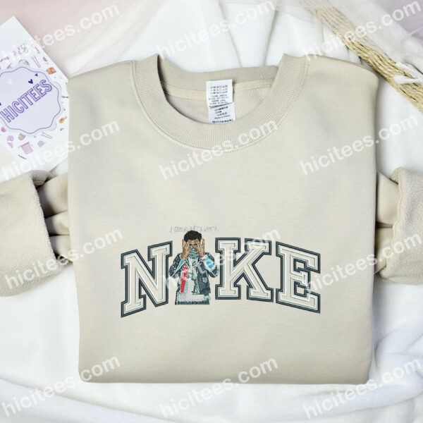 A Boogie Embroidered Shirt, Julius Dubose Embroidered Shirt, Celebrity Embroidered Hoodie