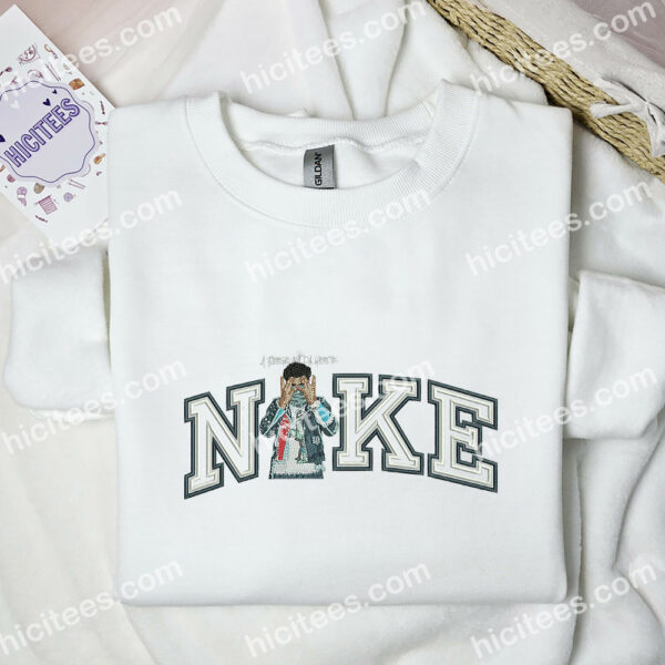 A Boogie Embroidered Shirt, Julius Dubose Embroidered Shirt, Celebrity Embroidered Hoodie