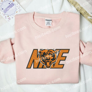 Chicago Bears Embroidered Shirt, NFL Sports Embroidered Sweatshirt, Brand Embroidered Hoodie 2 Chicago Bears Embroidered Shirt NFL Sports Embroidered Sweatshirt Brand Embroidered Hoodie