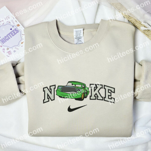 Chick Hicks Embroidered Sweatshirt, Pixar Cars Embroidered Hoodie, Disney Characters Embroidered Shirt