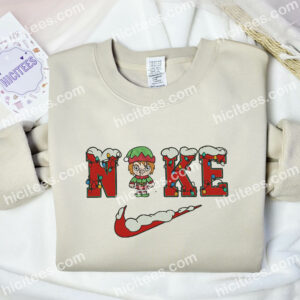 Chucky Chibi Embroidered Shirt Movie Embroidered Hoodie Christmas Embroidered Sweatshirt 2