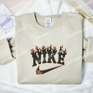 Cincinnati Bengal Embroidered Hoodie NFL Sports Embroidered Sweatshirt Brand Embroidered Hoodie 2